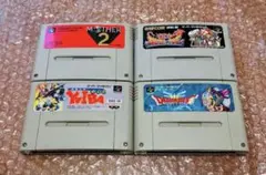 【SFCソフト4本セット・任天堂・ファミコン】yai