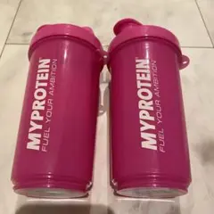 マイプロテイン シェイカー ピンク 500ml 2個セット
