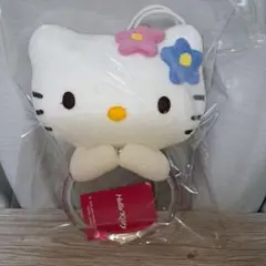 超希少‼️ハローキティ　お花キティ　パイルタオルハンガー2001年