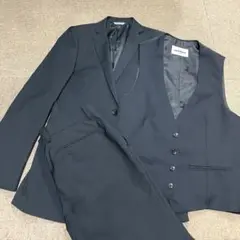 【美品】renoma スリーピース　スーツ　Y5 3点セット　リクルートスーツ