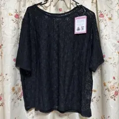 しまむら✖️yuki レース半袖　３L