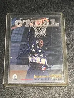 Jermaine O'Neal 直筆サイン入りカード 1997年製