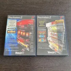 動作確認済 PS2 ソフト YAMASA 山佐デジワールド 2LCD SP 2本