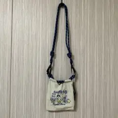 ミニ　2wayショルダーバック　猫　スマホポーチ　サコッシュ