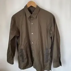 UNIQLO✖️＋Jオリーブカラー Sサイズ ボタンアップシャツ