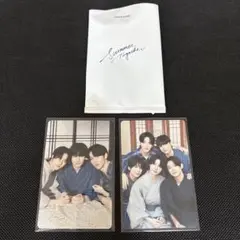summer together ユニット+全員集合トレカ　2枚セット TXT