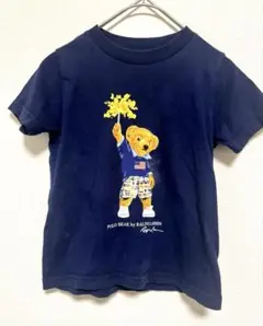 ポロラルフローレン☆ベアーTシャツ100サイズネイビー