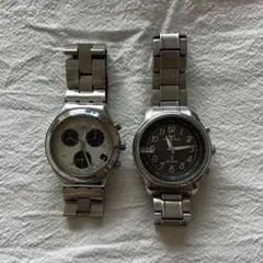 Swatch ＆Technos 腕時計 2点セット