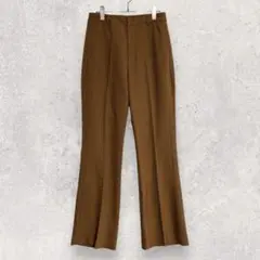 センスオブプレイス ブラウン テーパードパンツ フレアパンツ TALL シンプル