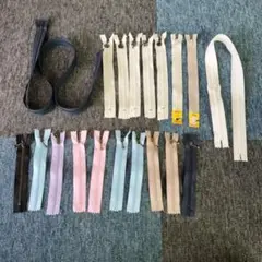 ファスナーセット19本！14〜95cm