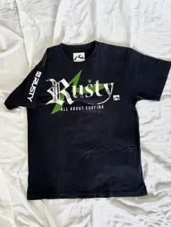 Rusty サーフィン Tシャツ ネイビー