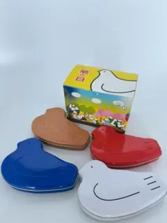 豊島屋 鳩サブレー 缶のみ 4つ