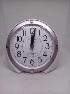 CITIZEN アナログ時計 ホワイト・ピンク