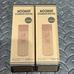 MOOMIN リトルミイ ステンレスボトル 130ml 2個セット