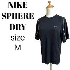 美品 NIKE ナイキ ブラック ユニセックス品 スポーツTシャツ サイズM