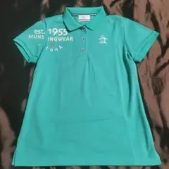 Munsingwear エメラルドグリーン ポロシャツ
