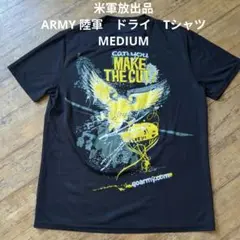 米軍放出品　ARMY 陸軍　ドライ　Tシャツ MEDIUM