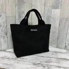 ★71 ハンドメイド トートバッグ 帆布 ブラック