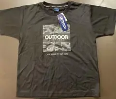 送料込！　タグつき！新品・未使用！　OUTDOOR ブラック Tシャツ 140