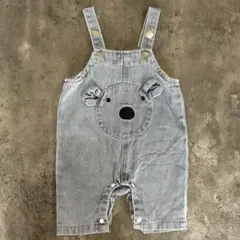 SHEIN ベビー オーバーオール サロペット くま デニム生地