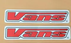ヴィンテージ Vans ステッカー2枚セット