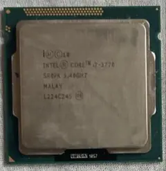 インテル CPU core i7-3770 中古動作未確認品