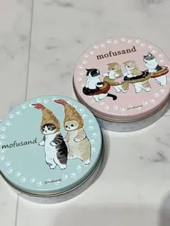 【2種セット】mofusand もふさんど キャンディ缶