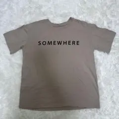 レディース　トップス　半袖　Tシャツ　ロゴT