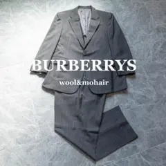 【Burberrys】セットアップ メンズスーツ グレンチェック ウール&モヘア