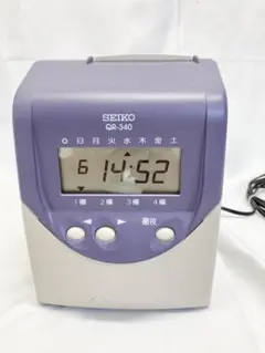SEIKO タイムレコーダー　QR-340