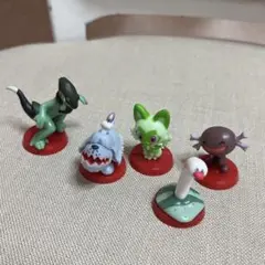 ポケモン チョコエッグ ニャオハ ウミディグタ ウパー ボチ モトトカゲ