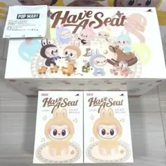 【正規品・未開封】Labubu Have A Seat 2 箱