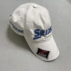 SRIXON スリクソン キャップ　メンズ　白　水色