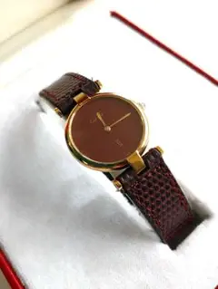 Cartier ヴァンドーム 腕時計 美品 アンティーク ゴールドプレート