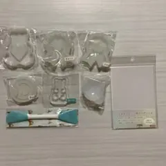 レジン用シリコンモールドとクリアシートセット
