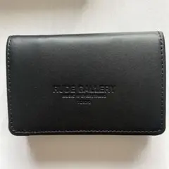 ルードギャラリー黒 レザー 三つ折り財布 （楽天市場】RUDE