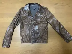 ダブルライダースジャケット　羊革
