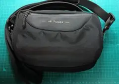 WE POWER ブラック ショルダーバッグ