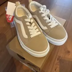 《未使用》Vans OLD SKOOL ベージュ 20cm