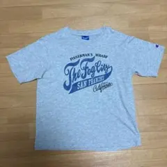 ChampionチャンピオンTシャツグレーTHE FOG CITYロゴ Mサイズ