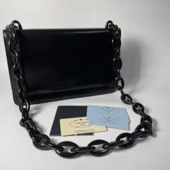 プラダ PRADA チェーンショルダーバッグ ポシェット マドラススウィング