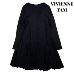 【美品】VIVIENNE TAM ヴィヴィアン タム 長袖 デザイン ワンピース