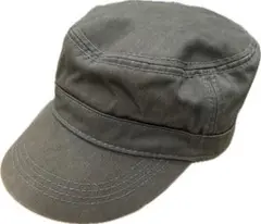 BEAMS ワークキャップ オリーブ フリーサイズ 中古美品