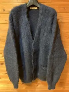 COOTIE モヘアカーディガン BLUE S クーティ