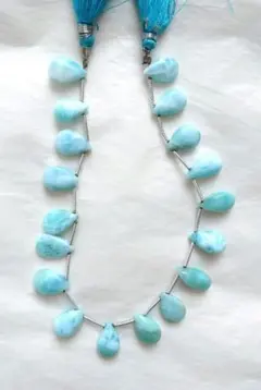 New❗️ ラリマー ペアシェイプ 一連