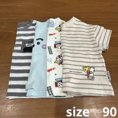UNIQLO 半袖　Tシャツ　しまじろう　シナぷしゅ　トーマス　90センチ