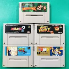 SFC ドンキーコング 餓狼伝説II ストII ドラゴンボールZ 幽遊白書2
