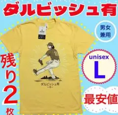 残り２枚❗️Lサイズ❗️ダルビッシュ有 鳥山明風 ピッチングTシャツ 定価¥9800