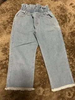 ライトブルーロングパンツ 120サイズ