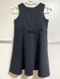 黒のノースリーブワンピース 130